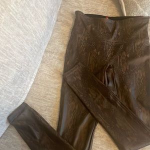 Spanx faux leather leggings